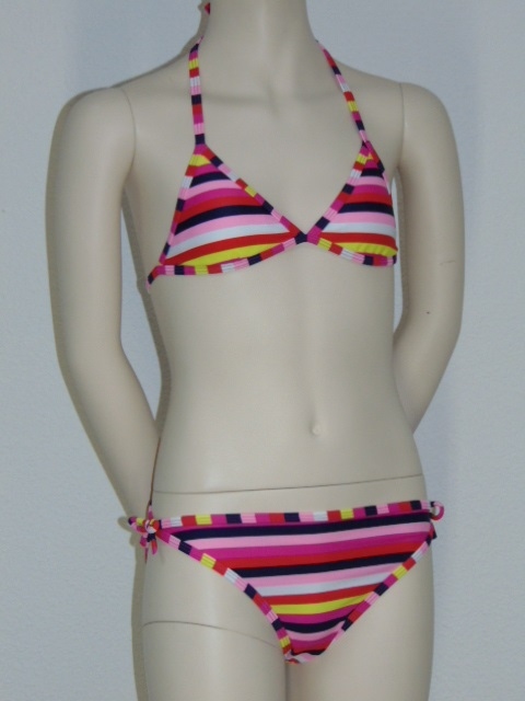 Seins et culottes bouffantes Rainbow rose set