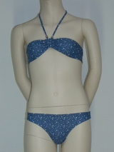 Seins et culottes bouffantes Starlight gris set