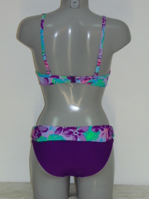 Nickey Nobel Tropical Flowe violet/print set