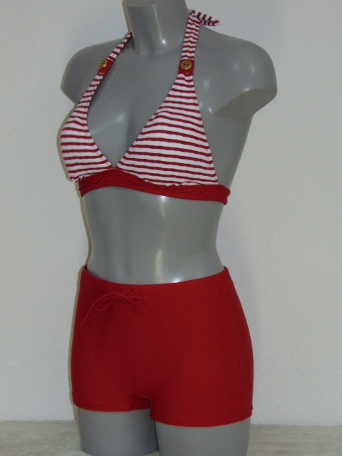 Nickey Nobel Captains Stripe rouge/blanc set