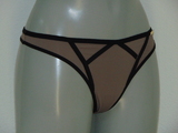 sapph grandes tailles Mistress taupe culotte string
