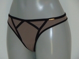 sapph grandes tailles Mistress taupe culotte string