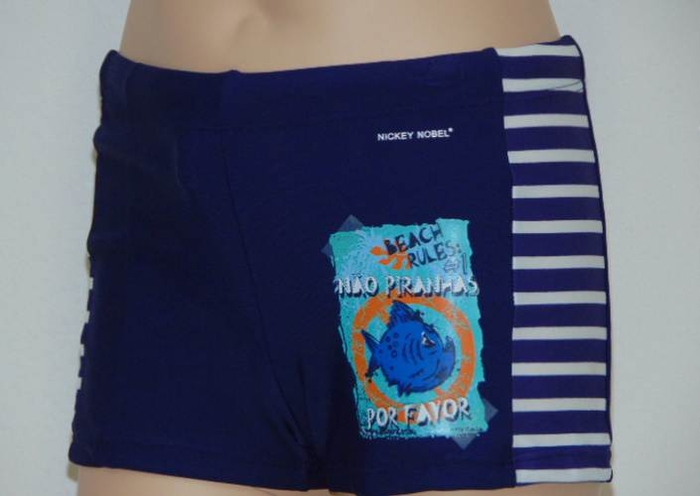 Nickey Nobel Ewout bleu boxeur nageur