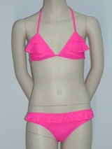 Seins et culottes bouffantes Suzet rose set