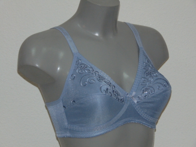 Naturana Elvira bleu soutien-gorge sans armatures en dentelle