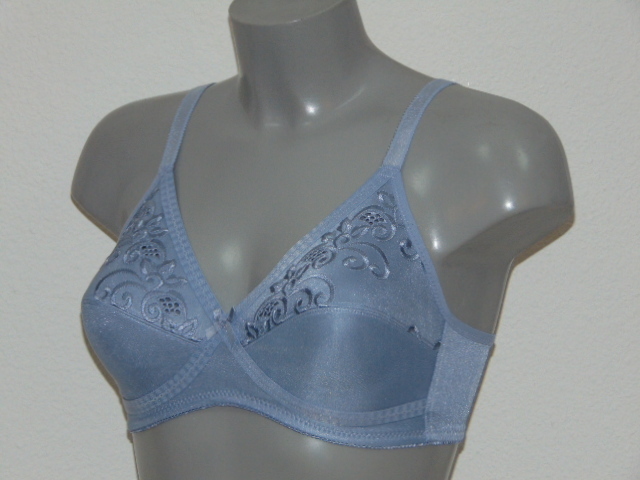 Naturana Elvira bleu soutien-gorge sans armatures en dentelle