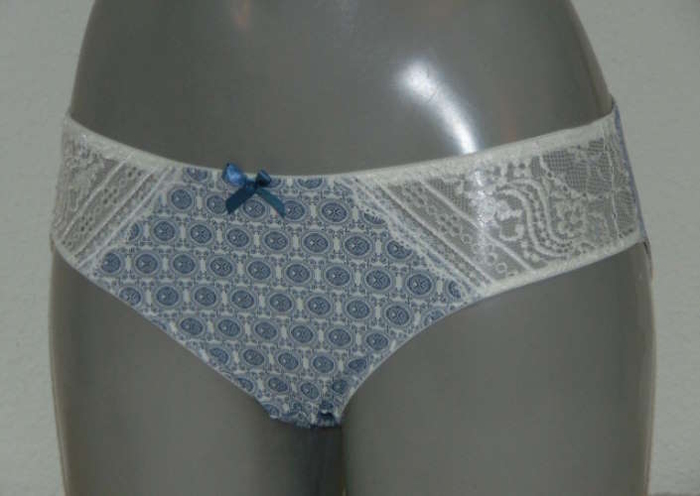 Cybéle Clover blanc/bleu slip