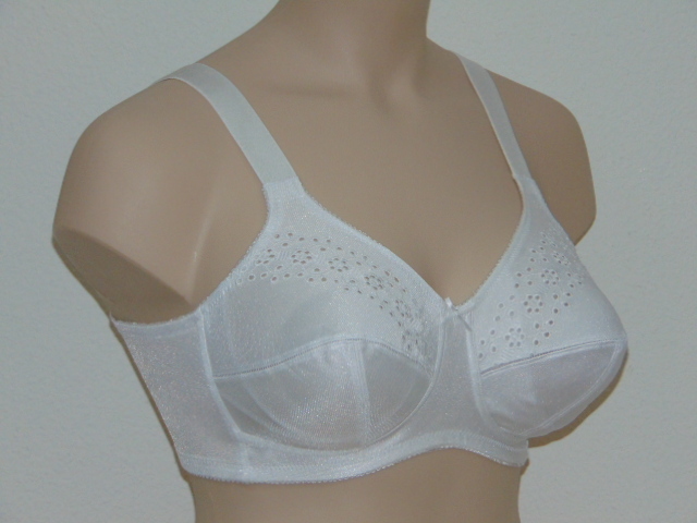 Elbrina Tessa blanc soutien-gorge sans armatures en dentelle