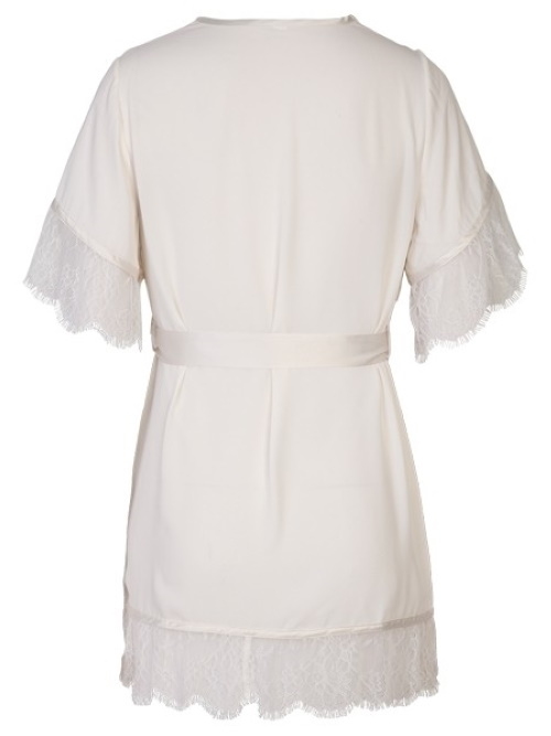 Sapph Carole blanc kimono