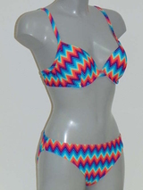 After Eden Molokai print bikinitop push up