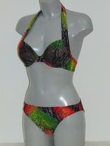 After Eden Dominica print bikinitop push up