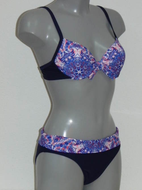 Nickey Nobel Gemma bleu marine/print set