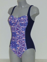 Nickey Nobel Gemma bleu/print maillot de bain