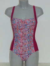Nickey Nobel Lotte rose/print maillot de bain