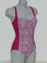 Nickey Nobel Lotte rose/print maillot de bain