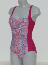 Nickey Nobel Lotte rose/print maillot de bain
