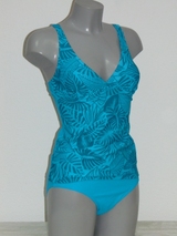 Nickey Nobel Chrissy bleu/print tankini set