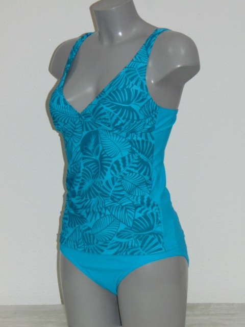 Nickey Nobel Chrissy bleu/print tankini set
