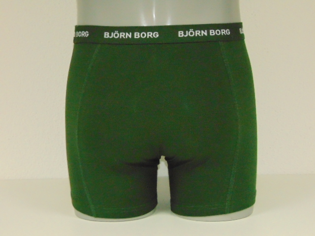 Björn Borg Basic vert/blanc boxer