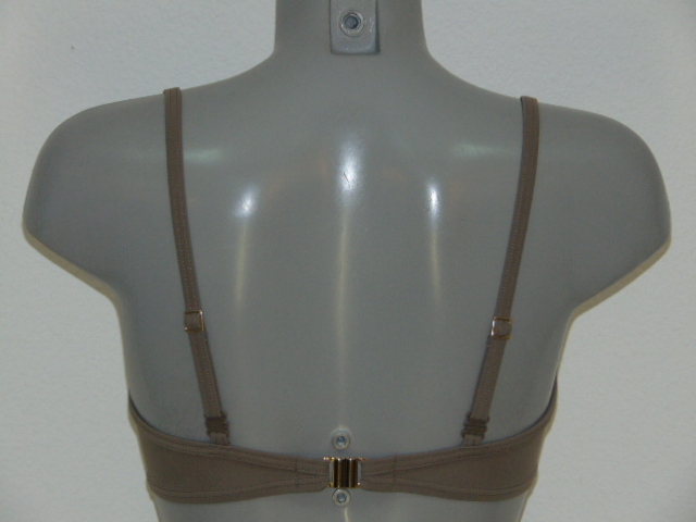 Maillots de bain Sapph Methics Leaves taupe haut de bikini préformé