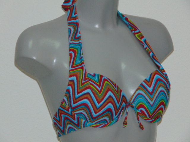 Plage de LingaDore Isla bleu/print haut de bikini préformé