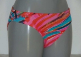 Plage de Sapph Sicilie rose/print slip de bikini