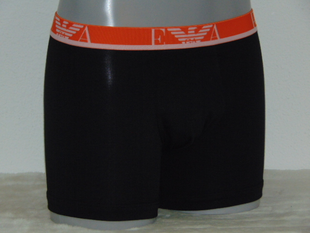 Armani Hommes Piccolo noir/orange boxer