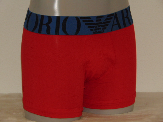 Armani Hommes Superiore rouge boxer