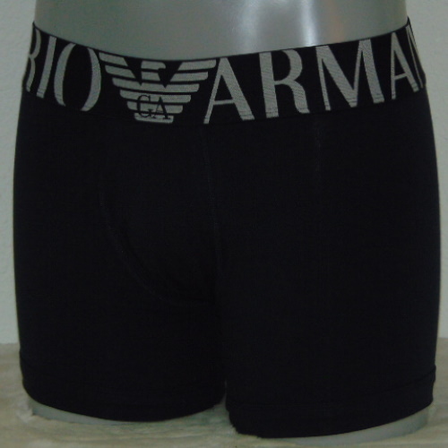 Armani Hommes Superiore bleu marine boxer