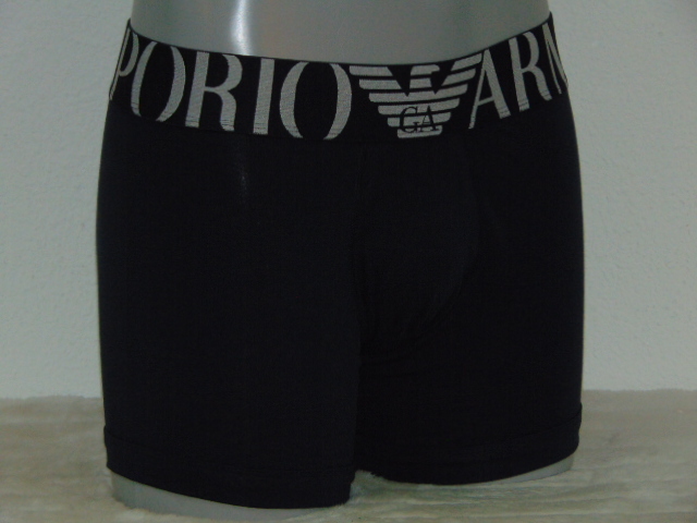 Armani Hommes Superiore bleu marine boxer