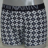 Armani Hommes Irriconoscibile noir/blanc boxer