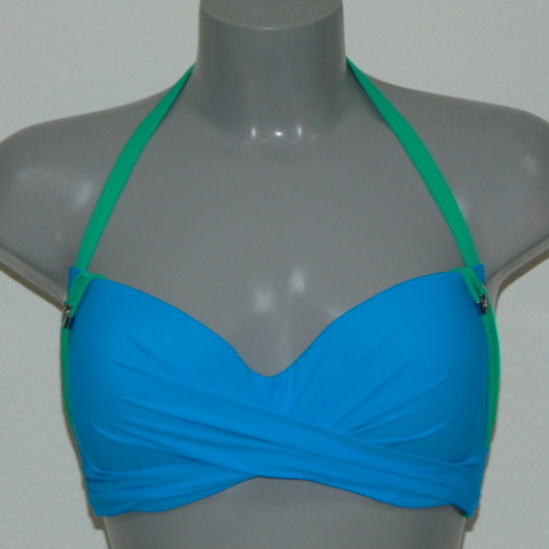 Maillots de bain Marlies Dekkers Holi Gypsy bleu/vert soutien-gorge bikini corbeille