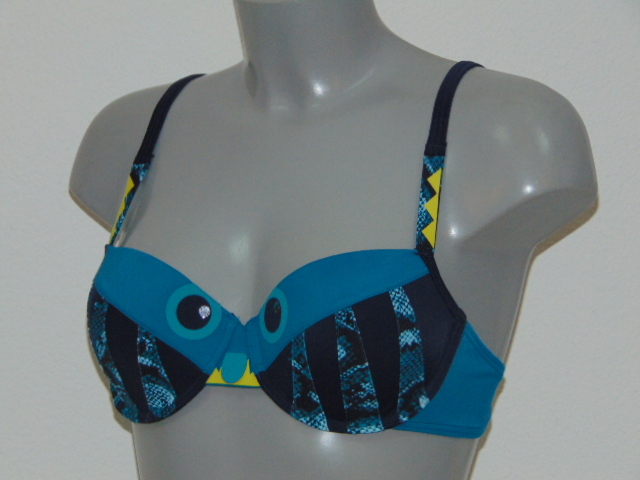 Maillots de bain Marlies Dekkers Lagerthas Eyes bleu/print haut de bikini préformé