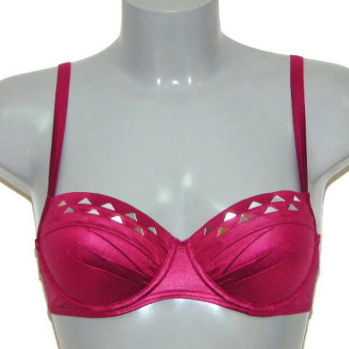 Maillots de bain Marlies Dekkers Lagerthas Reflection fuchsia haut de bikini préformé