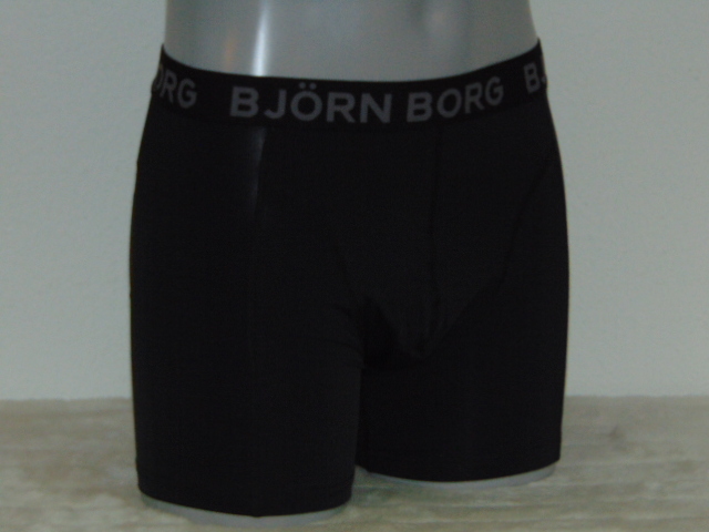 Björn Borg Basic noir/gris sport boxer