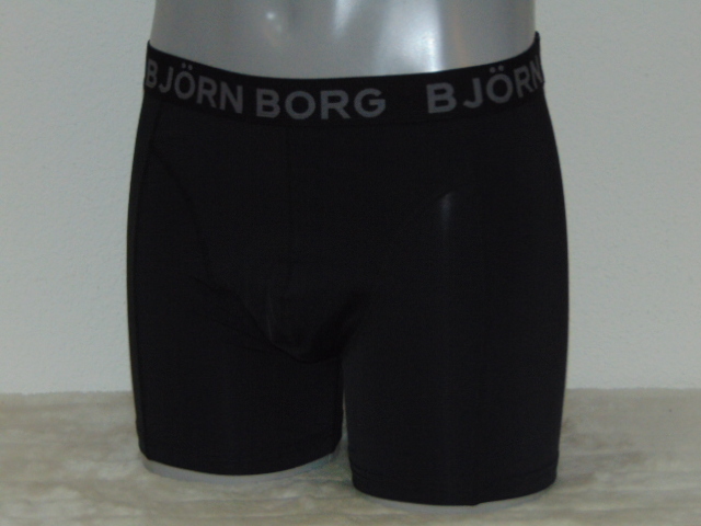 Björn Borg Basic noir/gris sport boxer