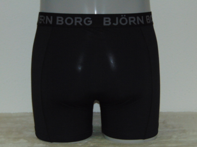 Björn Borg Basic noir/gris sport boxer