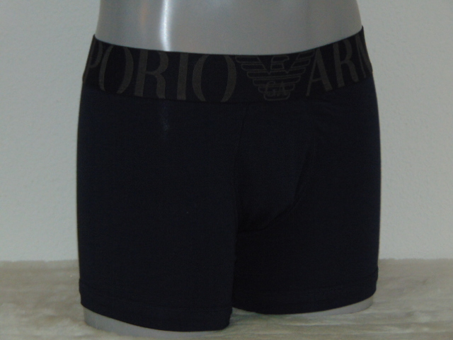 Armani Hommes Superiore bleu marine boxer