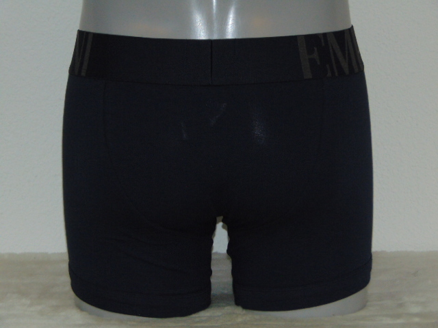Armani Hommes Superiore bleu marine boxer