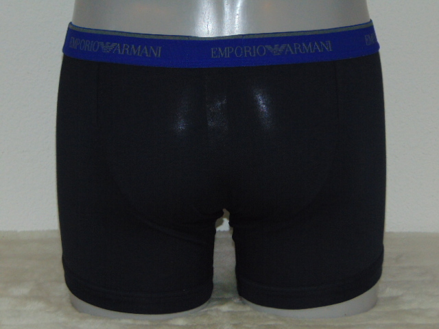 Armani Hommes Basamento bleu marine boxer
