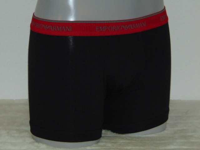 Armani Hommes Basamento noir boxer