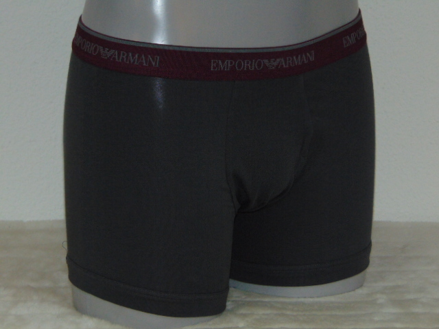 Armani Hommes Basamento gris boxer