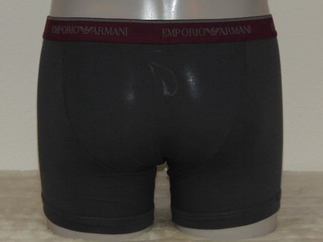 Armani Hommes Basamento gris boxer