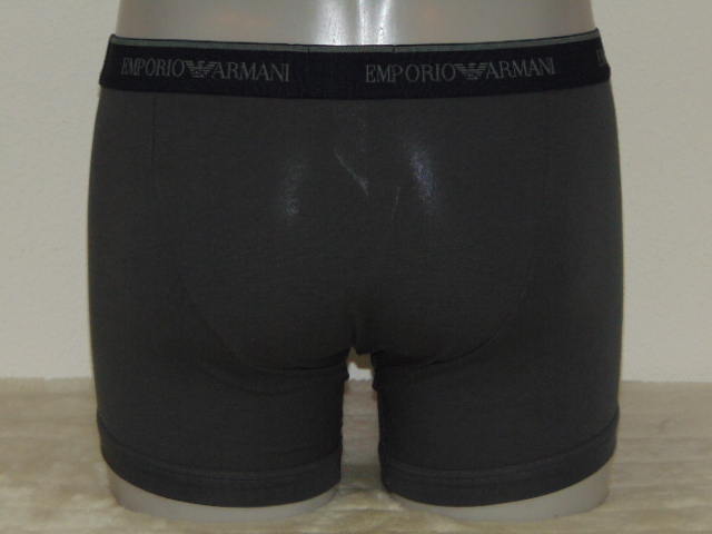 Armani Hommes Basamento gris boxer