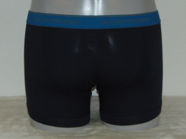Armani Hommes Basamento bleu marine boxer