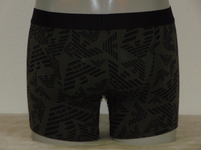 Armani Hommes Superiore kaki boxer
