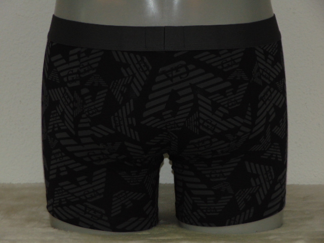 Armani Hommes Superiore gris/print boxer