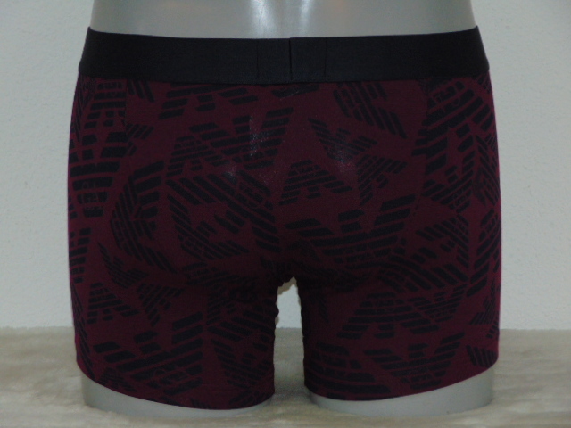 Armani Hommes Superiore bordeaux boxer