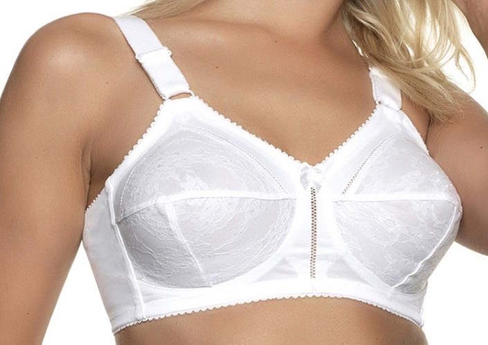 Limar Dorien blanc soutien-gorge sans armatures en dentelle