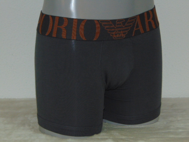Armani Hommes Superiore gris boxer